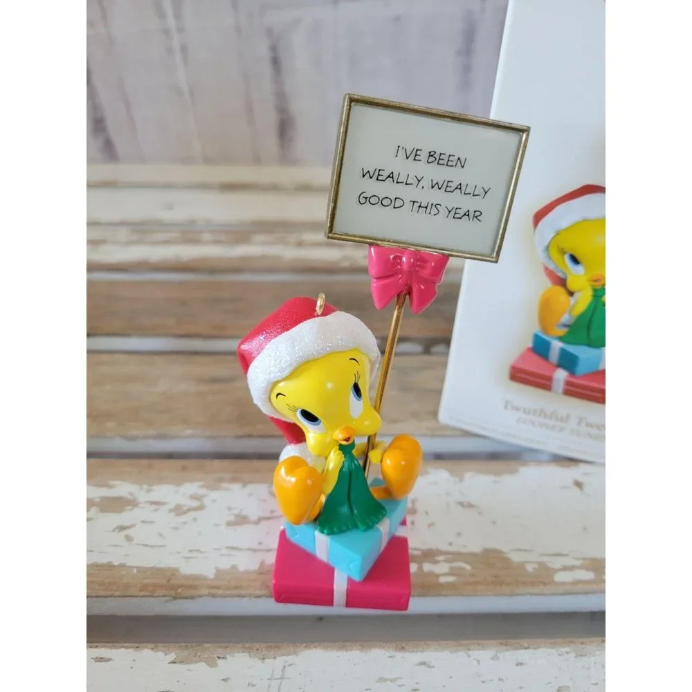Hallmark‎ truthful Tweety Looney tunes ornament Xma